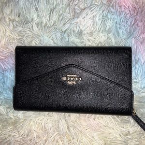 Coach black wallet